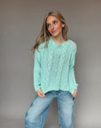 Alessa Cable Pullover