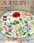 Greenhouse Oval Platter 16in x 12in