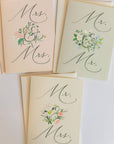 Mr. &. Mrs. Greeting Card