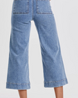 Audrey High Rise Wide Crop Jean