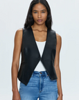 ARABELLA VEST - SLATE BLACK