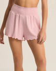 Dawn Smocked Rib Shorts