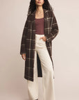 Mason Sweater Plaid Coat