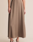 Northpointe Satin Midi Skirt