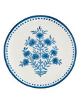 Flower Stem Print Salad Plate