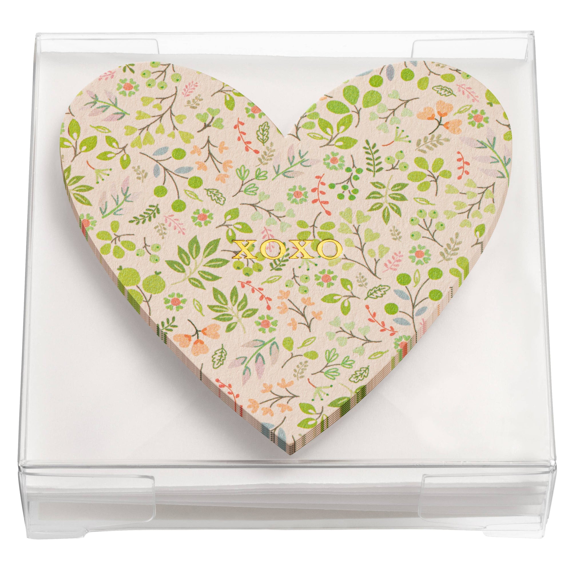 XO Floral Heart Gift Enclosures