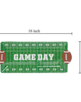 Football Melamine Rectangle Tray