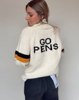 Let's Go Pens Cardigan
