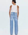 Caleb High Rise Stacked Waist Jean