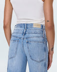 Caleb High Rise Stacked Waist Jean