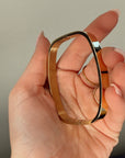 Thick Rectangle Bangle