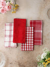 Strawberry Mixed Napkin Set of 4 - Multi