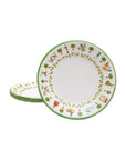 On The Twelfth Day Paper Salad & Dessert Plates