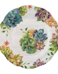 Succulents 11" Melamine Plate