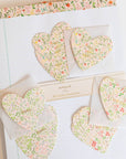 XO Floral Heart Gift Enclosures
