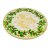 Holly Ceramic Ivory/Gold Hardback Placemat