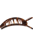 TELETIES - Square Flat Hair Clip | Large | Tortoise