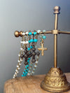 Beaded cross necklace