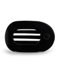 TELETIES - Round Flat Hair Clip | Small | Jet Black
