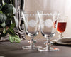 Set of Four Belle Fleur Goblet 9oz