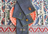 Insect Embroidery Linen Chambray Cloth Napkins, set of four