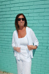 Easy 3/4 sleeve cardigan