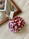 Valentine's Day Seamless Hair Ties