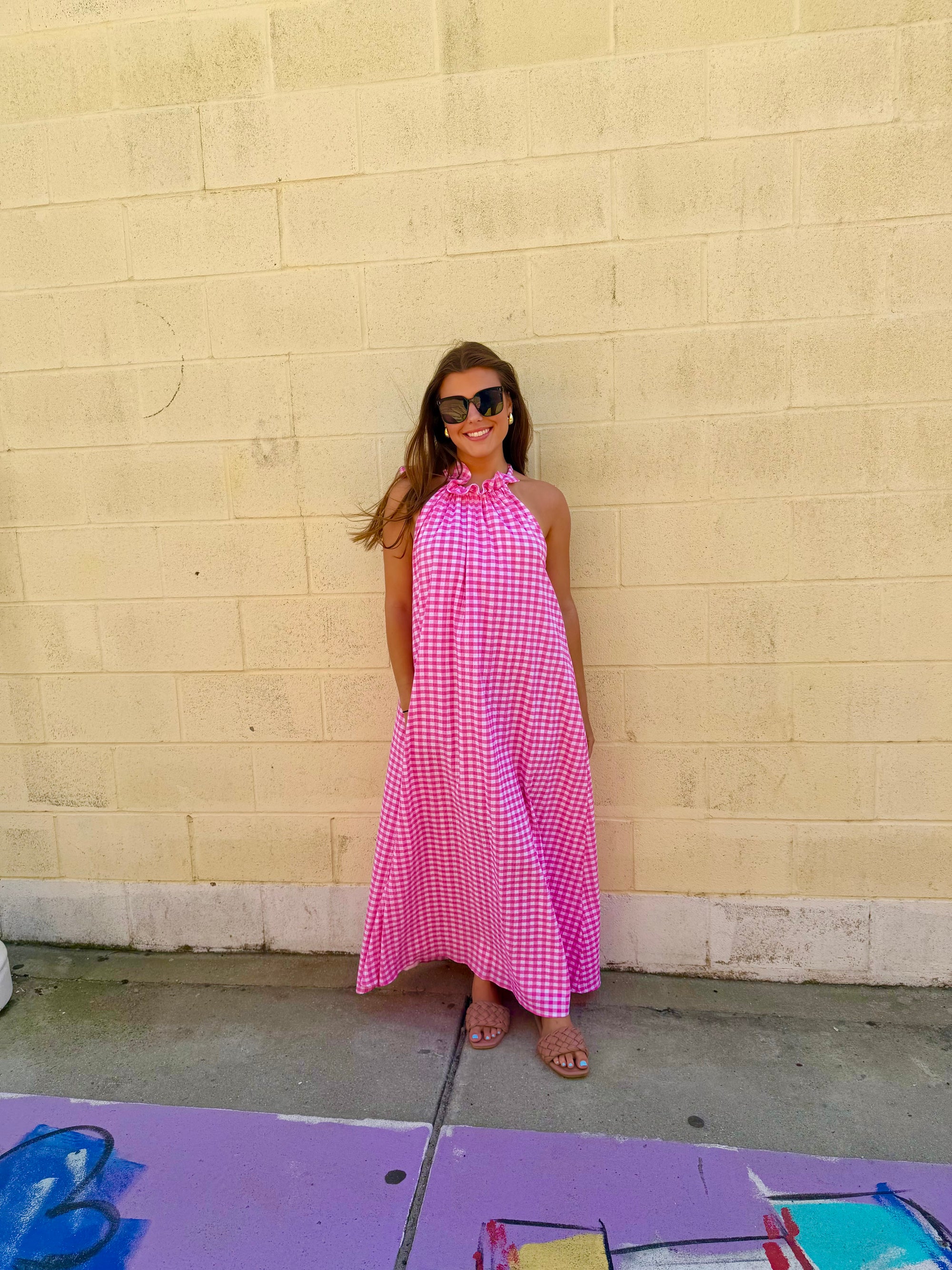 Summer Halter Dress Boutique 16063 Summer Halter Dress Boutique 16063