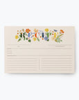 Pack of 12 Mayfair Recipe Card
