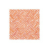 Fretwork Orange Cocktail Napkins