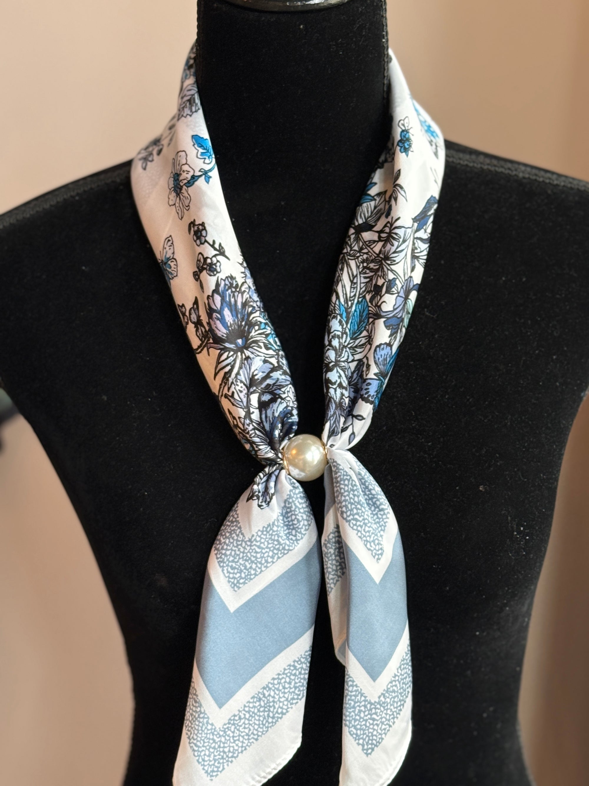 Magnetic Pearl Scarves