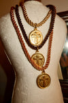 Angel Cross Rope Necklace