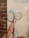 mini glitz hoops