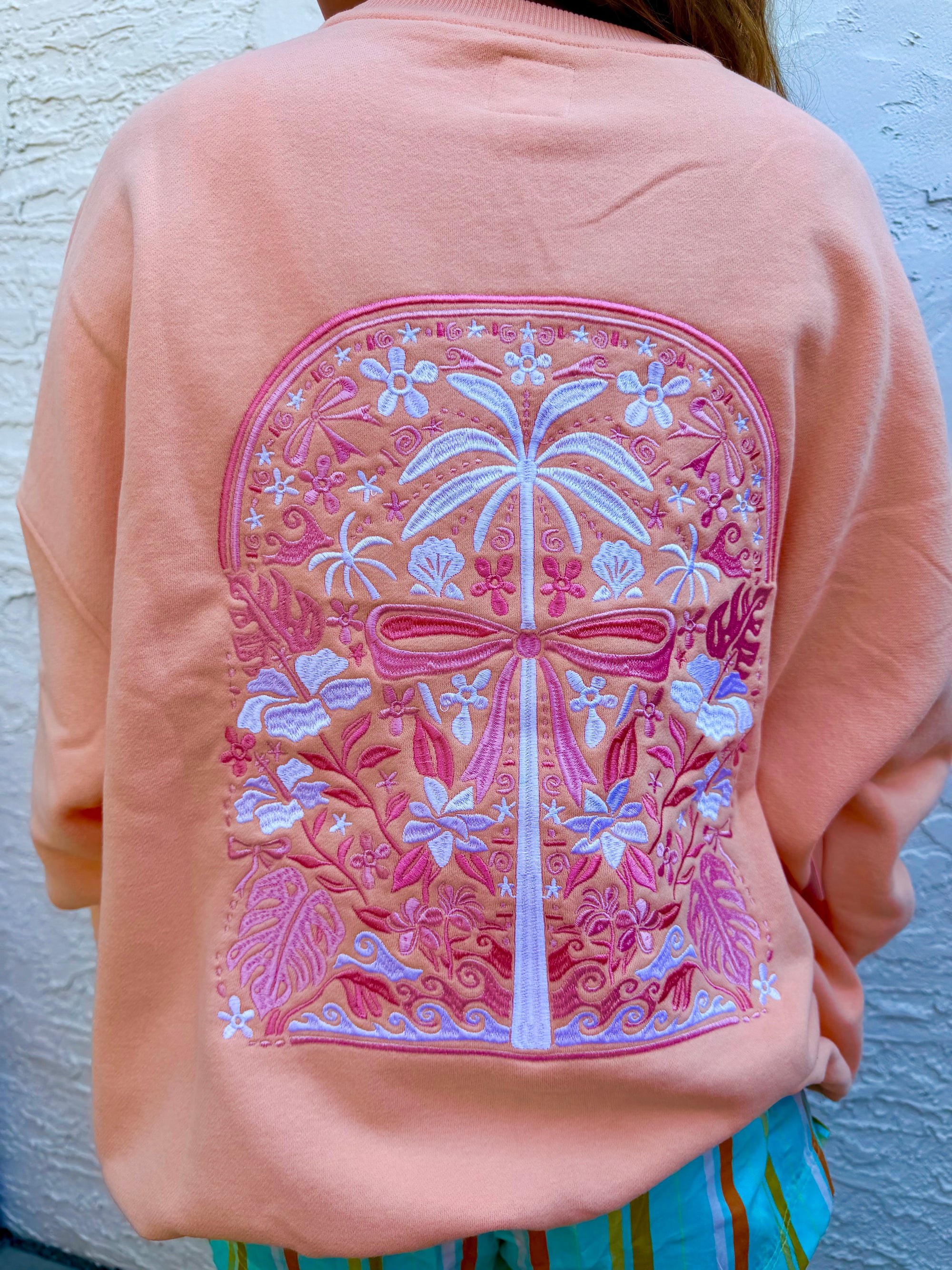 Tropical Palms Sweatshirt