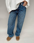 Hendrix High Rise Baggy Jean- Charmed