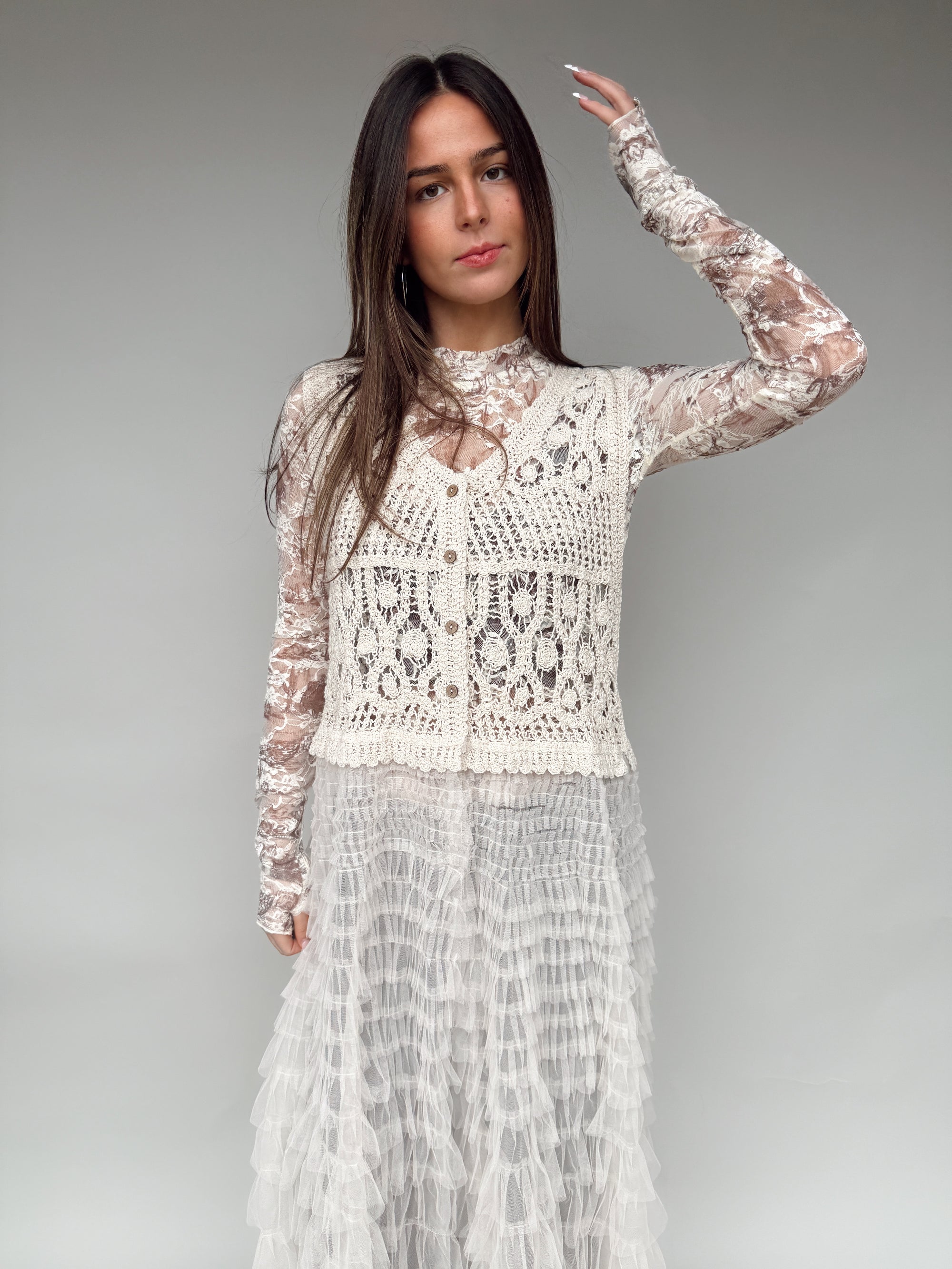 Wild West Lace Top