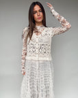 Wild West Lace Top
