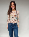 Old West Mesh Top
