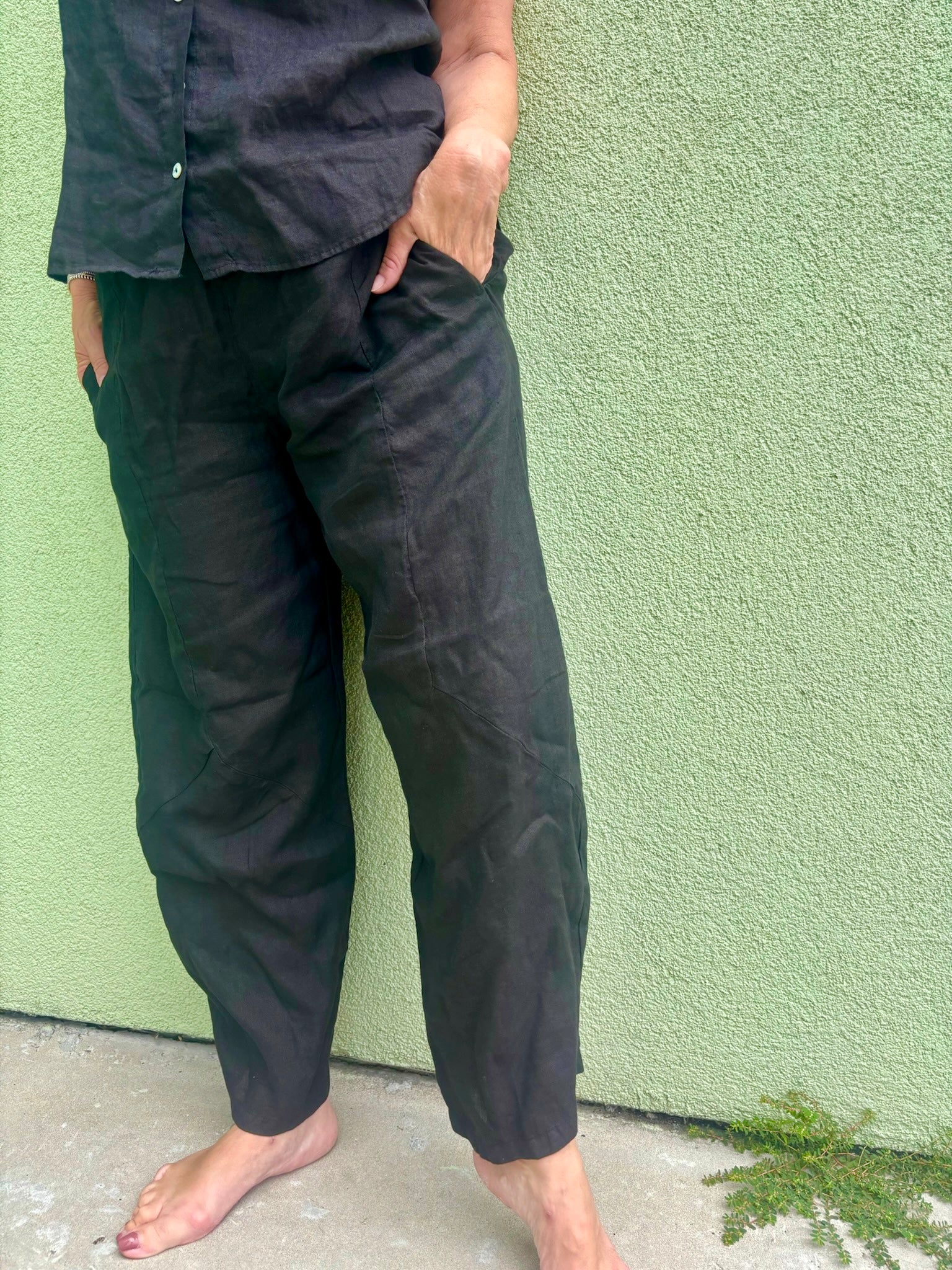 Linen Barrel Crop