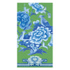 Green & Blue Plate Guest Towel