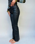 Jaxtyn Leather Bootcut