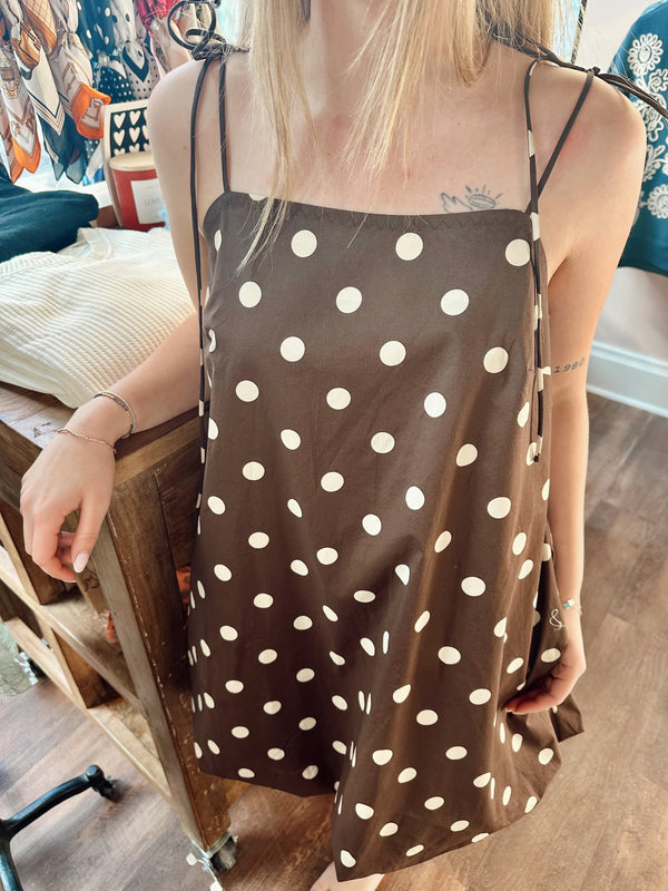 Bubble Hem Mini Dress