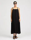 Cut Loose Ruched Maxi Dress