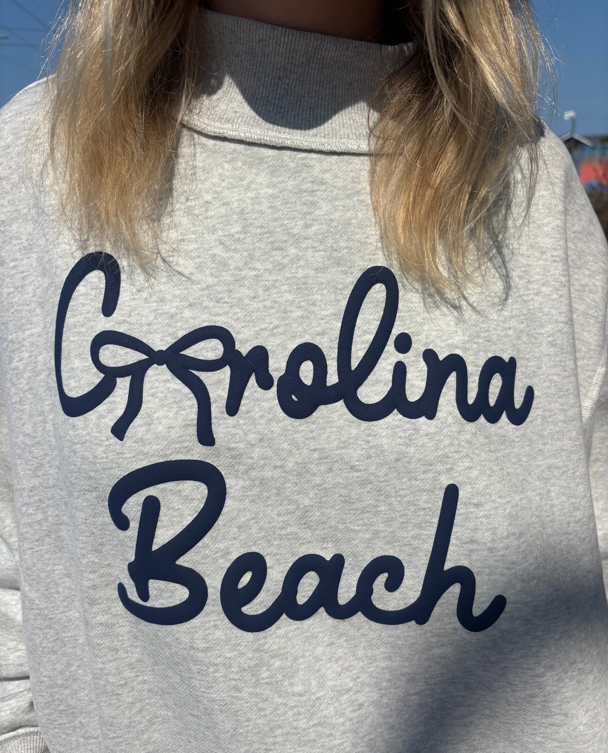 CB Puff Mock Neck