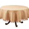 Jute Tassel Tablecloth