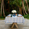 Blue Bamboo Tablecloth