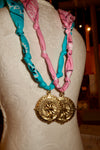 Saint Christopher Pendant bandana Necklace