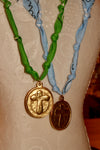 Angel Cross Bandana Necklace