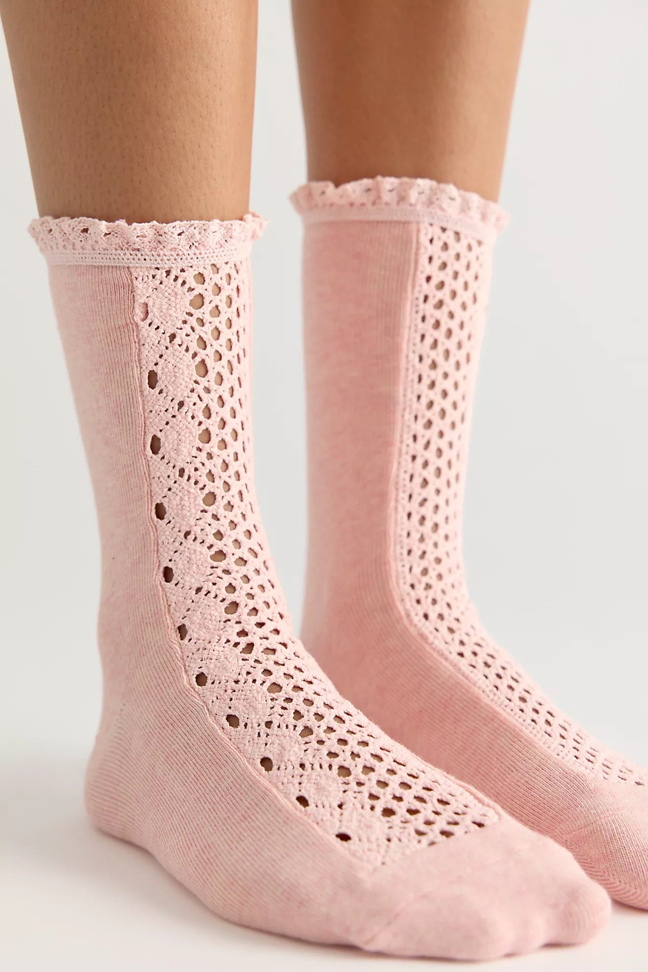 Rubies Crochet Socks