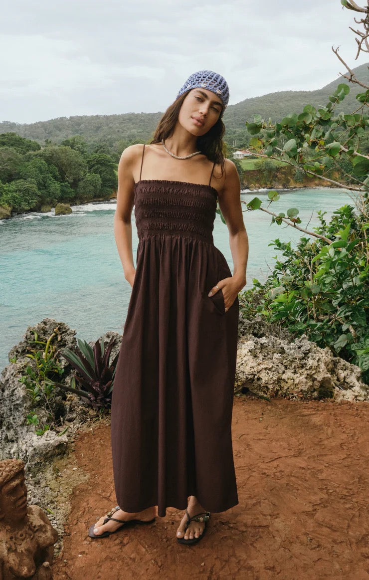 Poplin Midi Dress